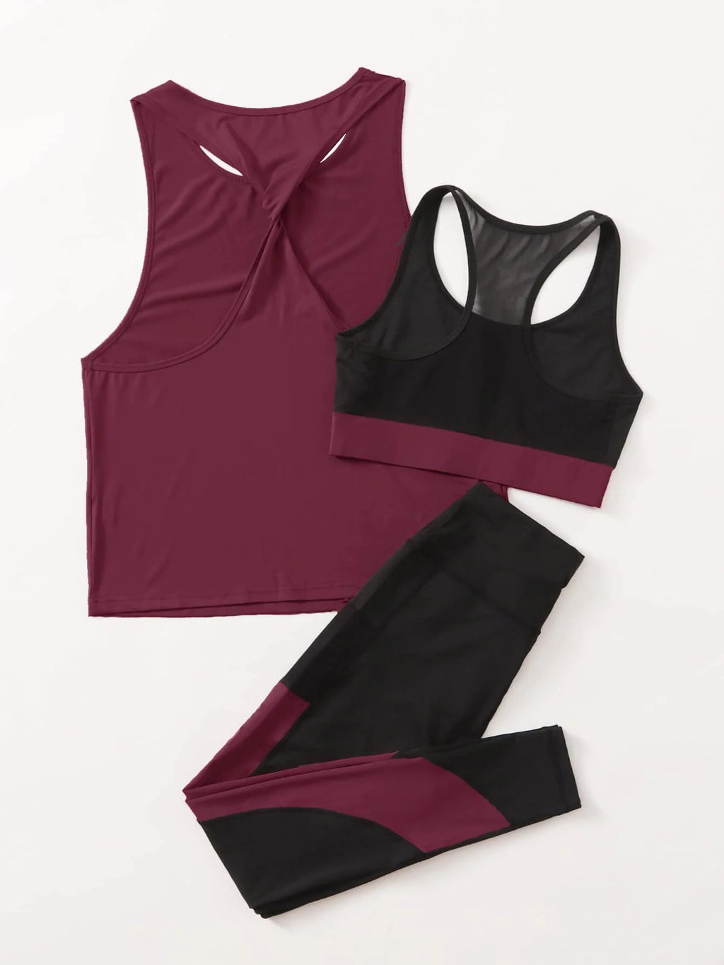 Conjunto Academia 3 Peças Marcela