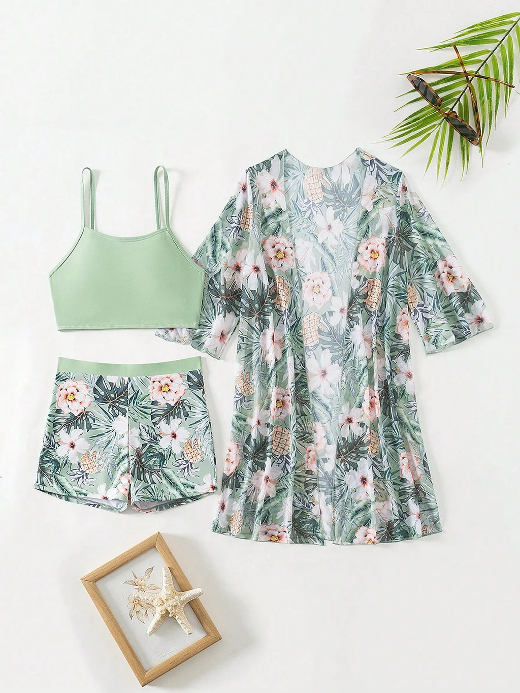 Conjunto Biquíni 3 Peças Íris
