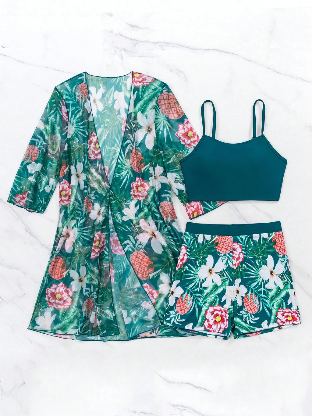 Conjunto Biquíni 3 Peças Íris