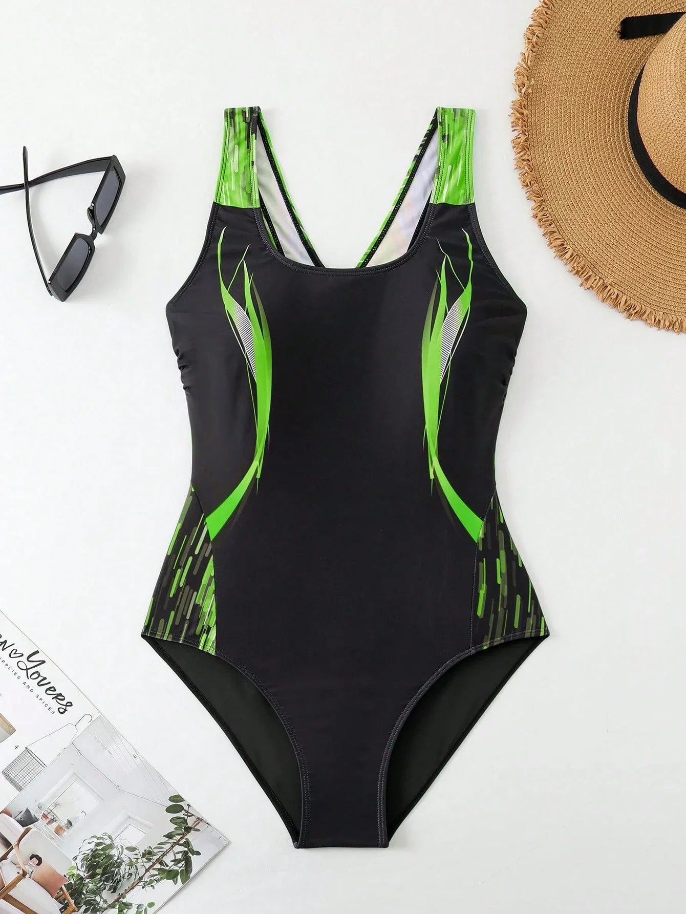 Maiô Plus Size Regata Piscina G2