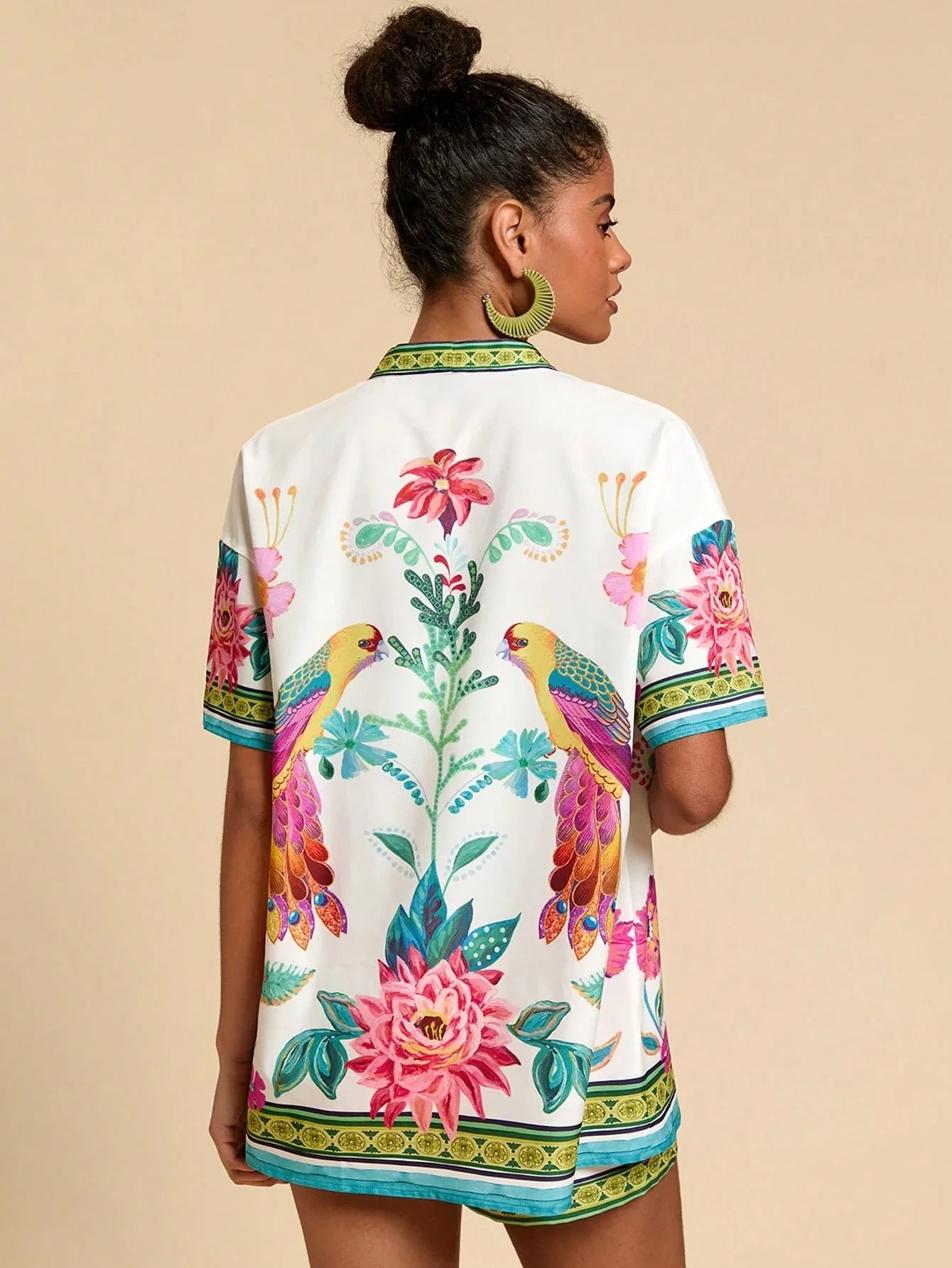 Conjunto Tropical 2 Peças Casual