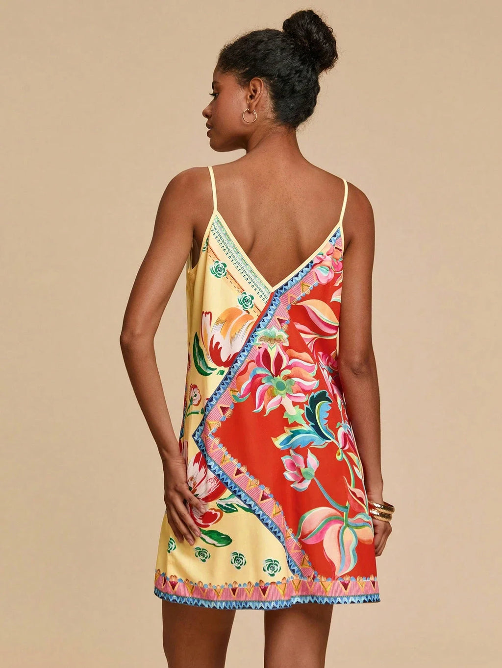 Vestido Floral Tropical