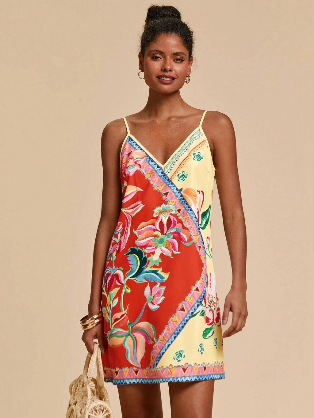 Vestido Floral Tropical