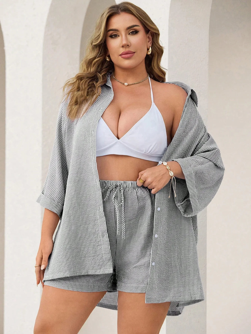 Conjunto 2 Peças Plus Size Tainá