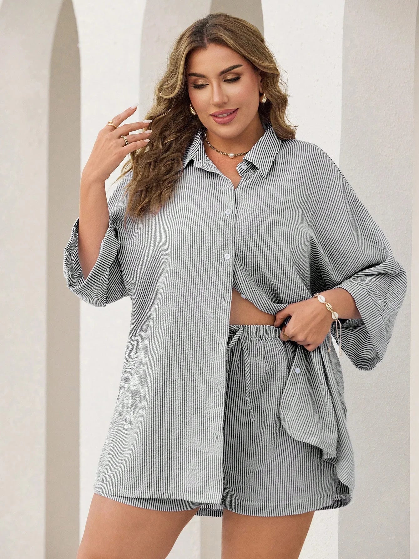 Conjunto 2 Peças Plus Size Tainá