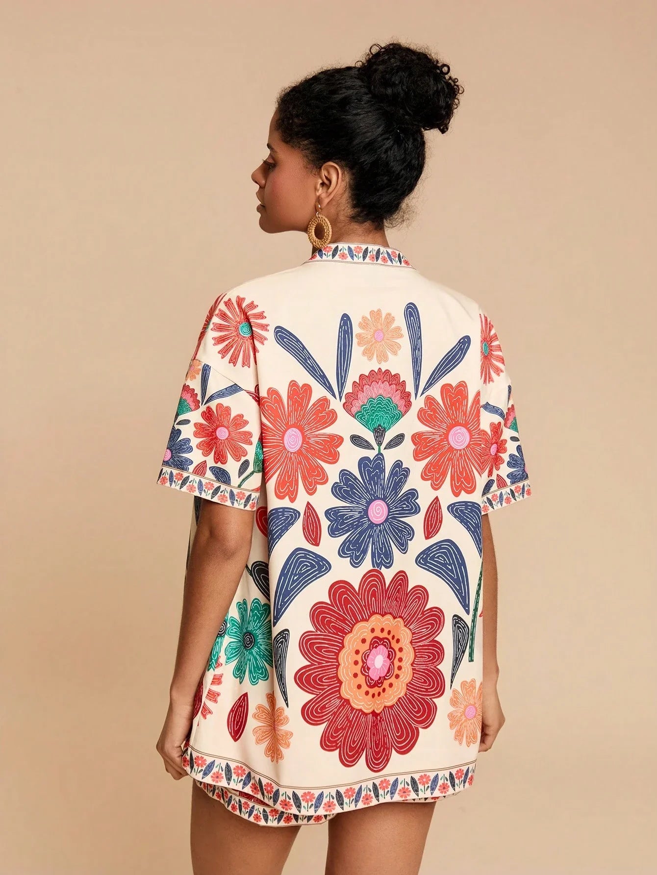 Conjunto Tropical 2 Peças Casual