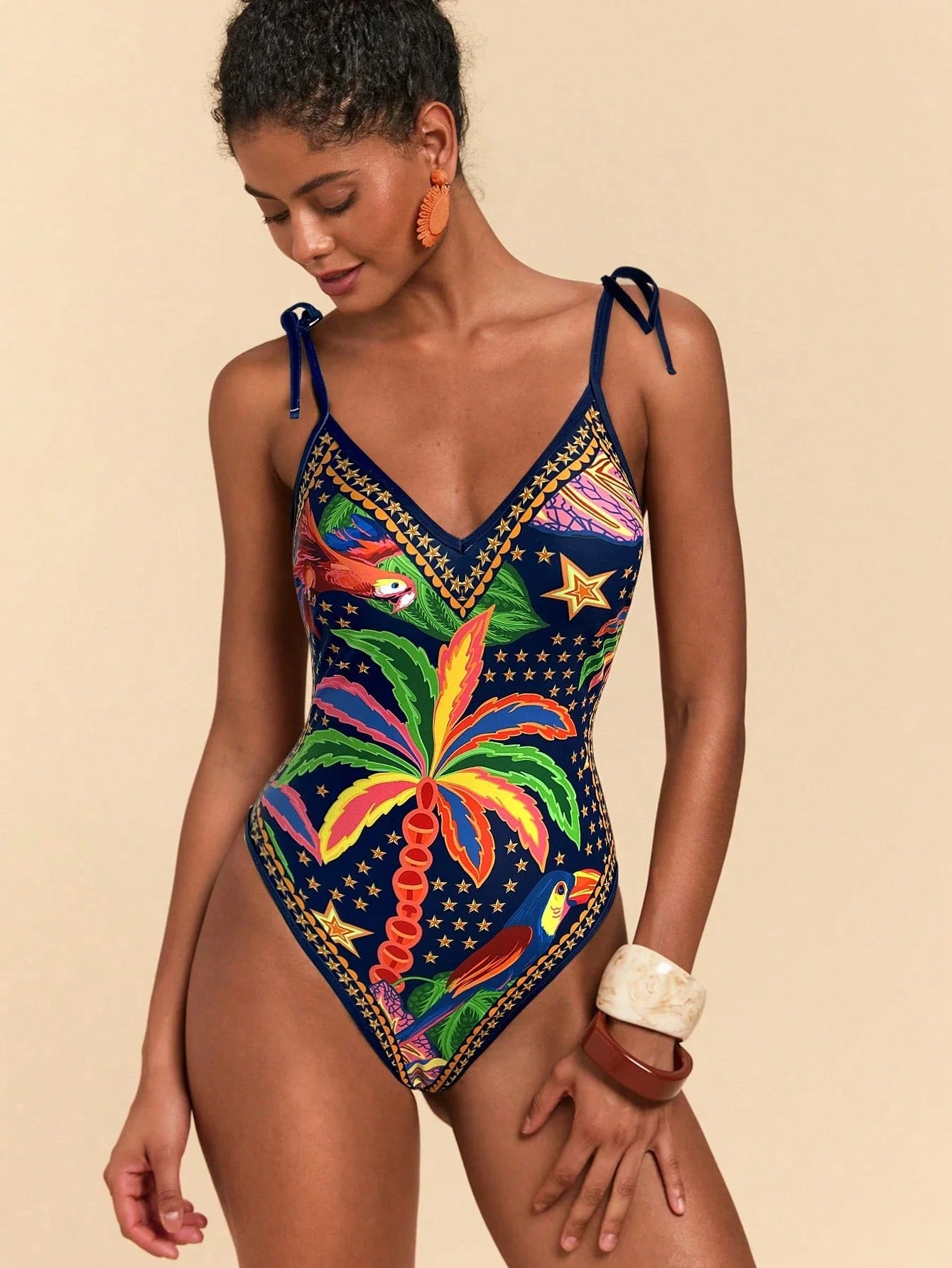 Maiô Casual Tropical