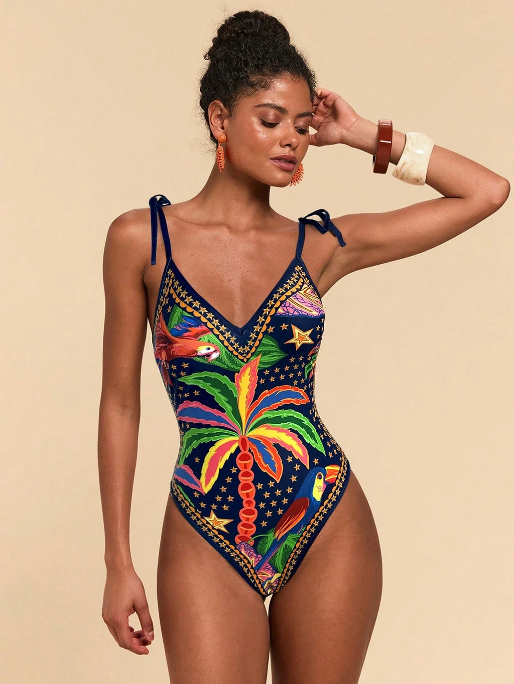Maiô Casual Tropical