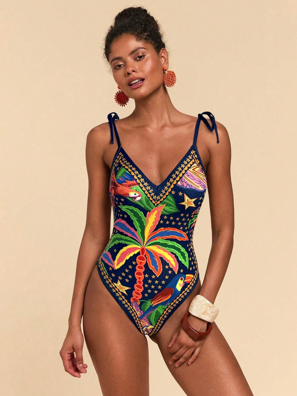 Maiô Casual Tropical