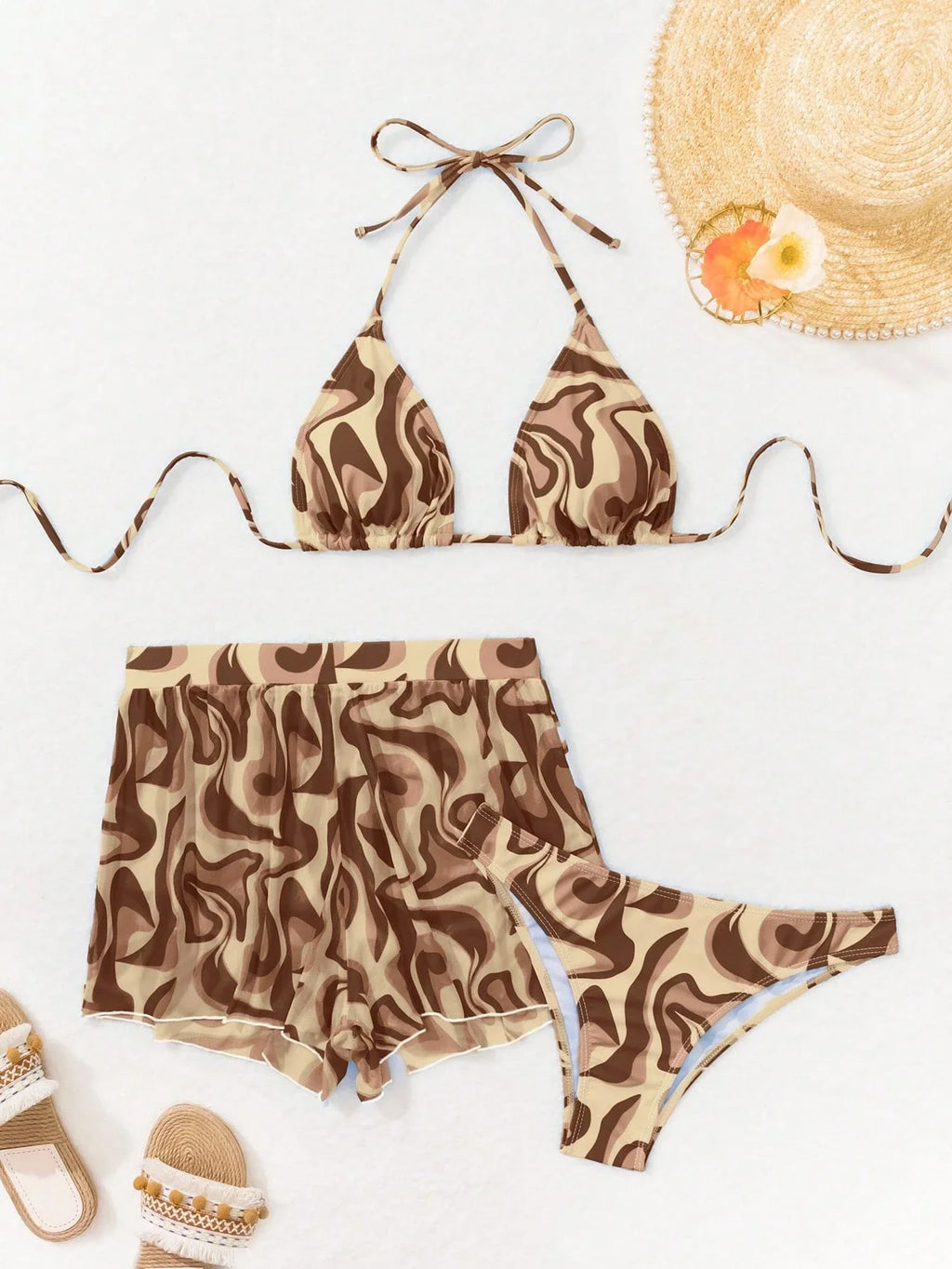 Conjunto Biquíni 3 peças Wendy