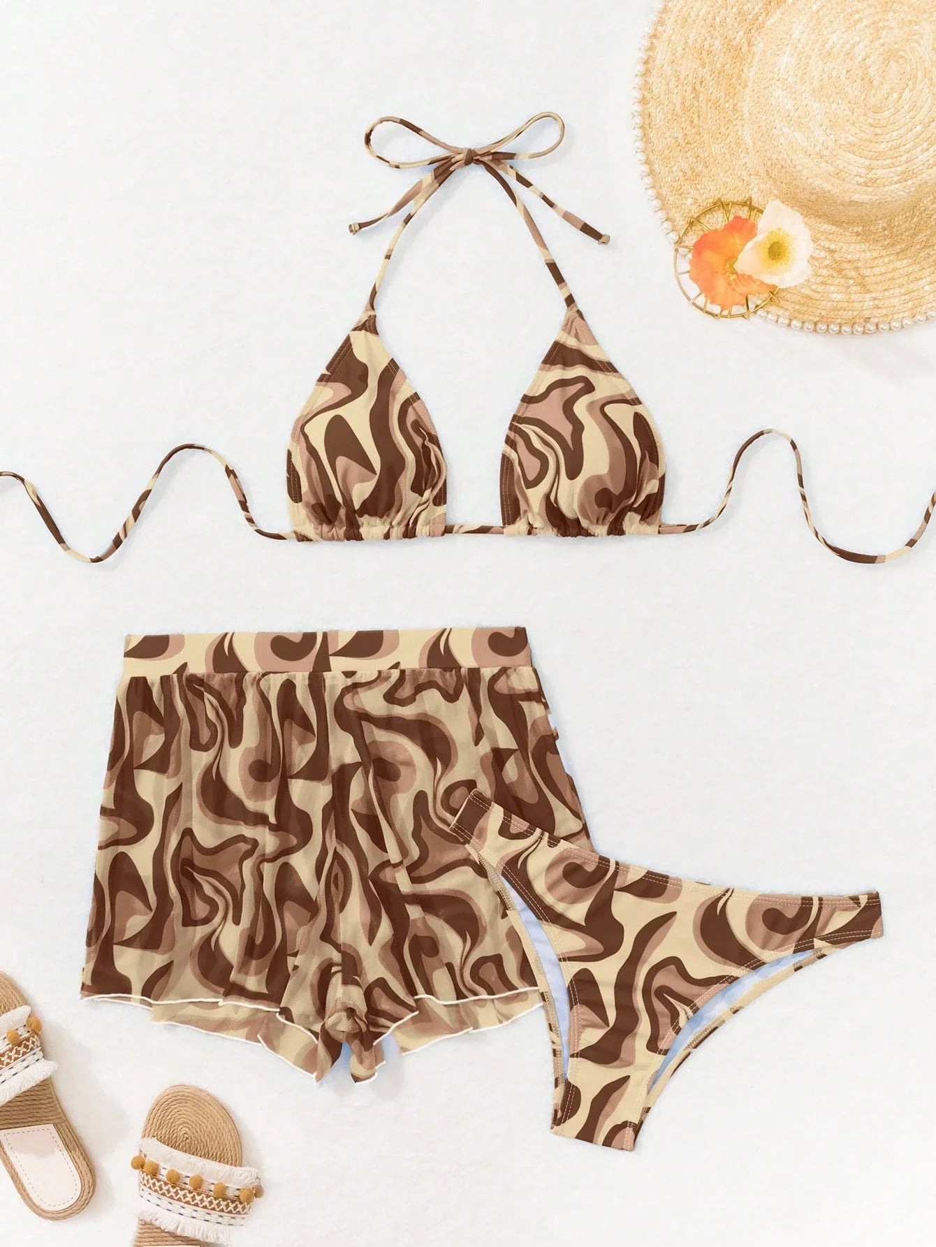 Conjunto Biquíni 3 peças Wendy M