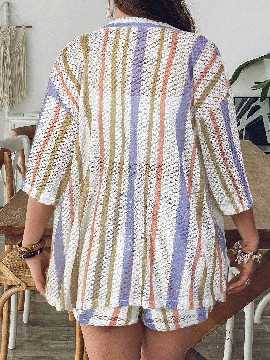 Conjunto de Saída 2 Peças Plus Size Lais