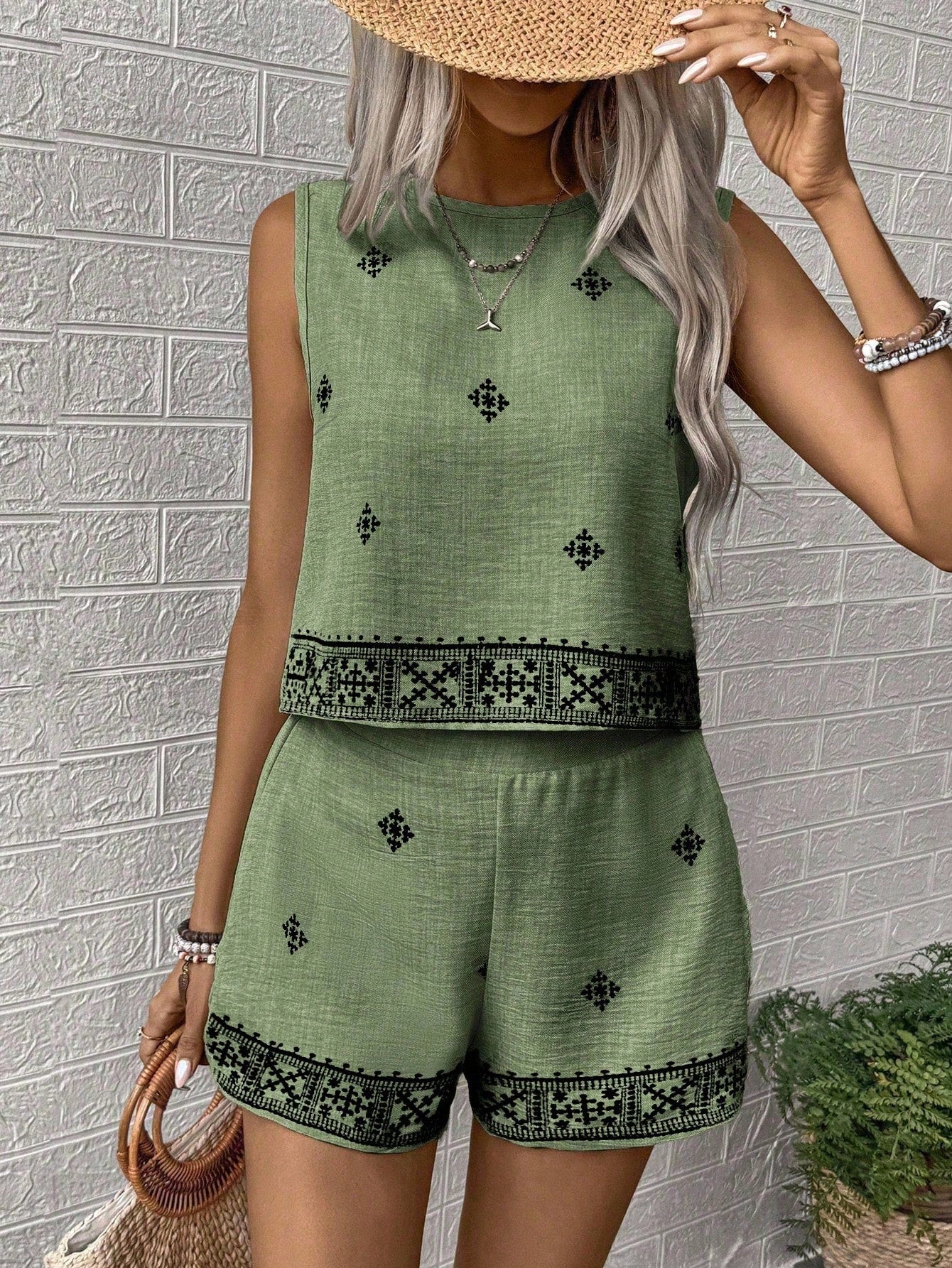 Conjunto 2 Peças Casual