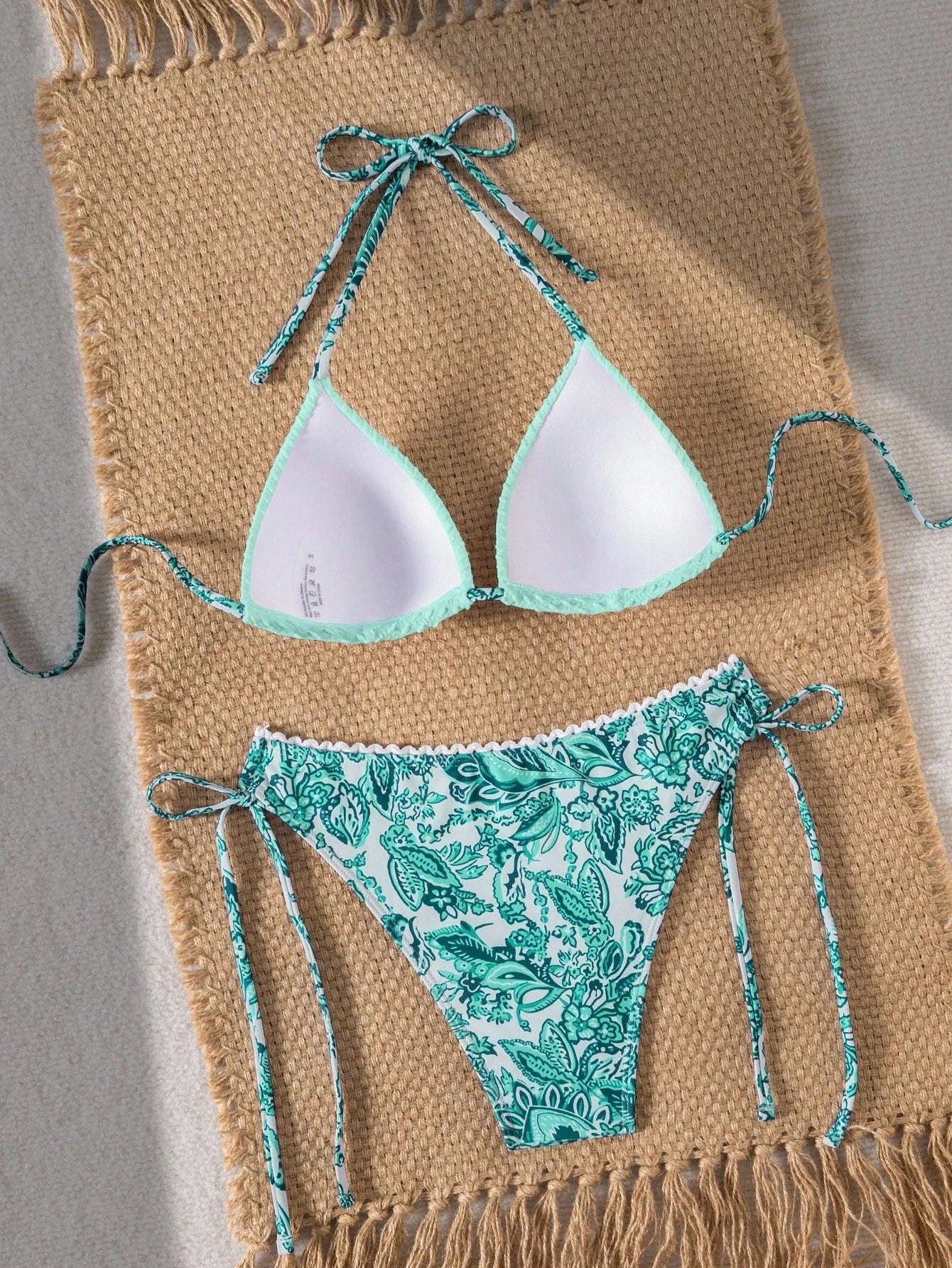 Biquíni Tropical Textura Chloe