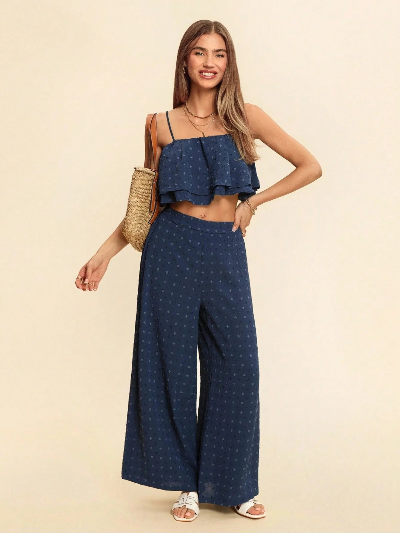 Conjunto 2 Peças Cropped Regata Diana