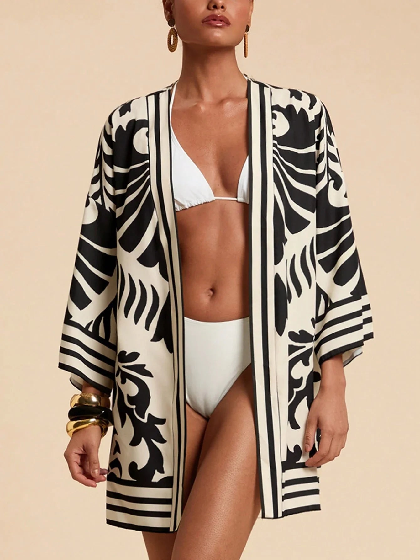 Kimono Luxo Verão Nina