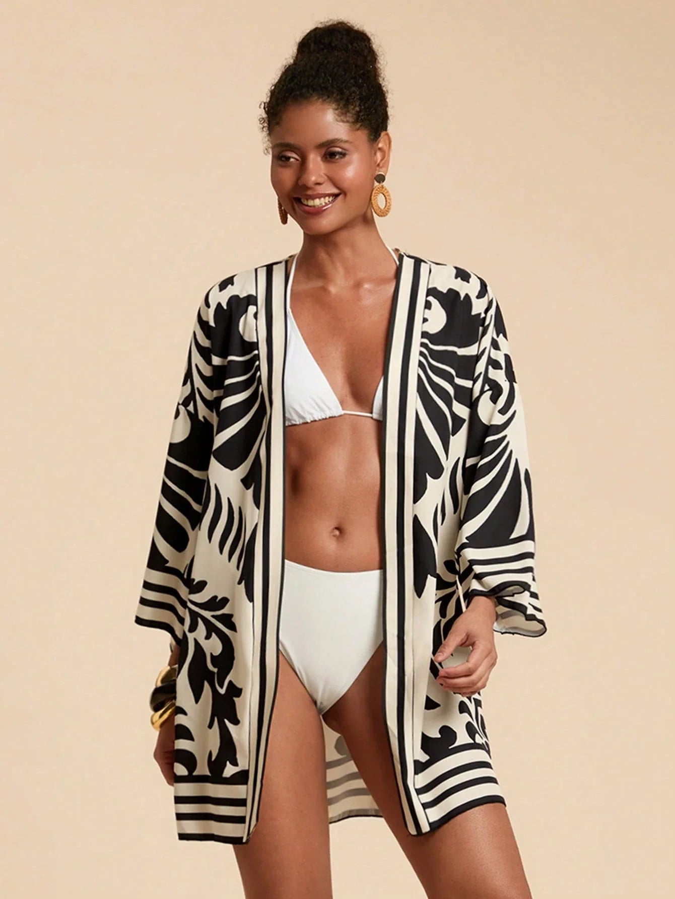 Kimono Luxo Verão Nina