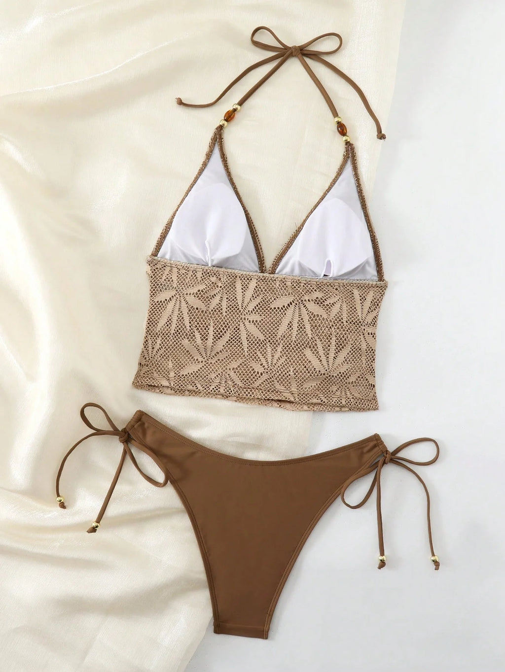 Tankini Luxo Marrom Helena