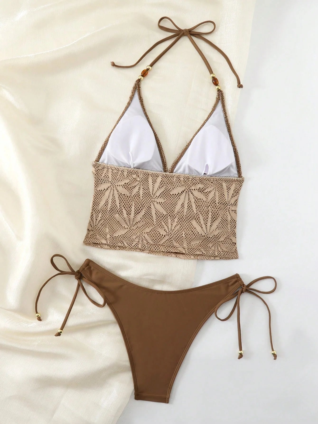 Tankini Luxo Marrom Helena