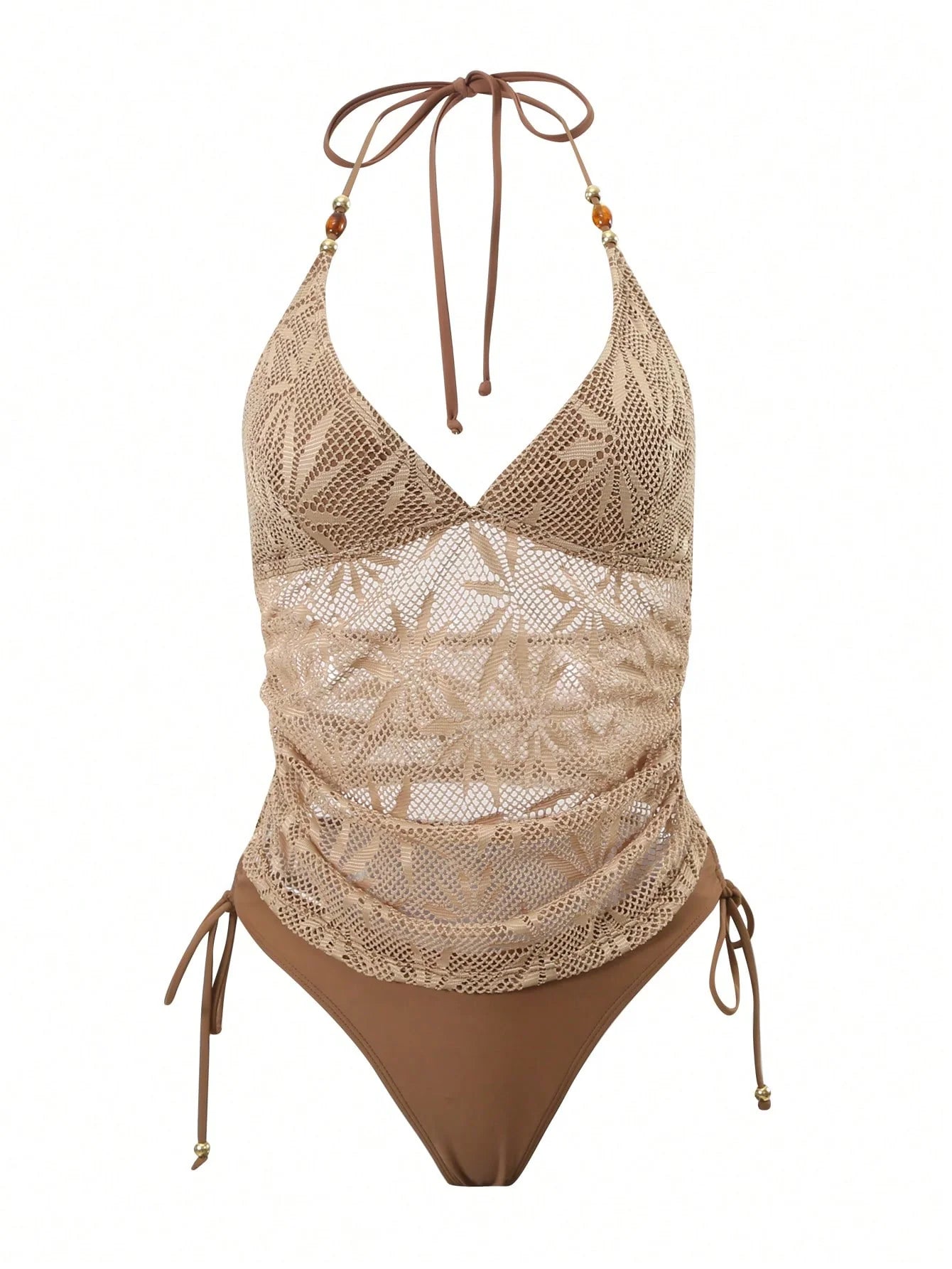 Tankini Luxo Marrom Helena
