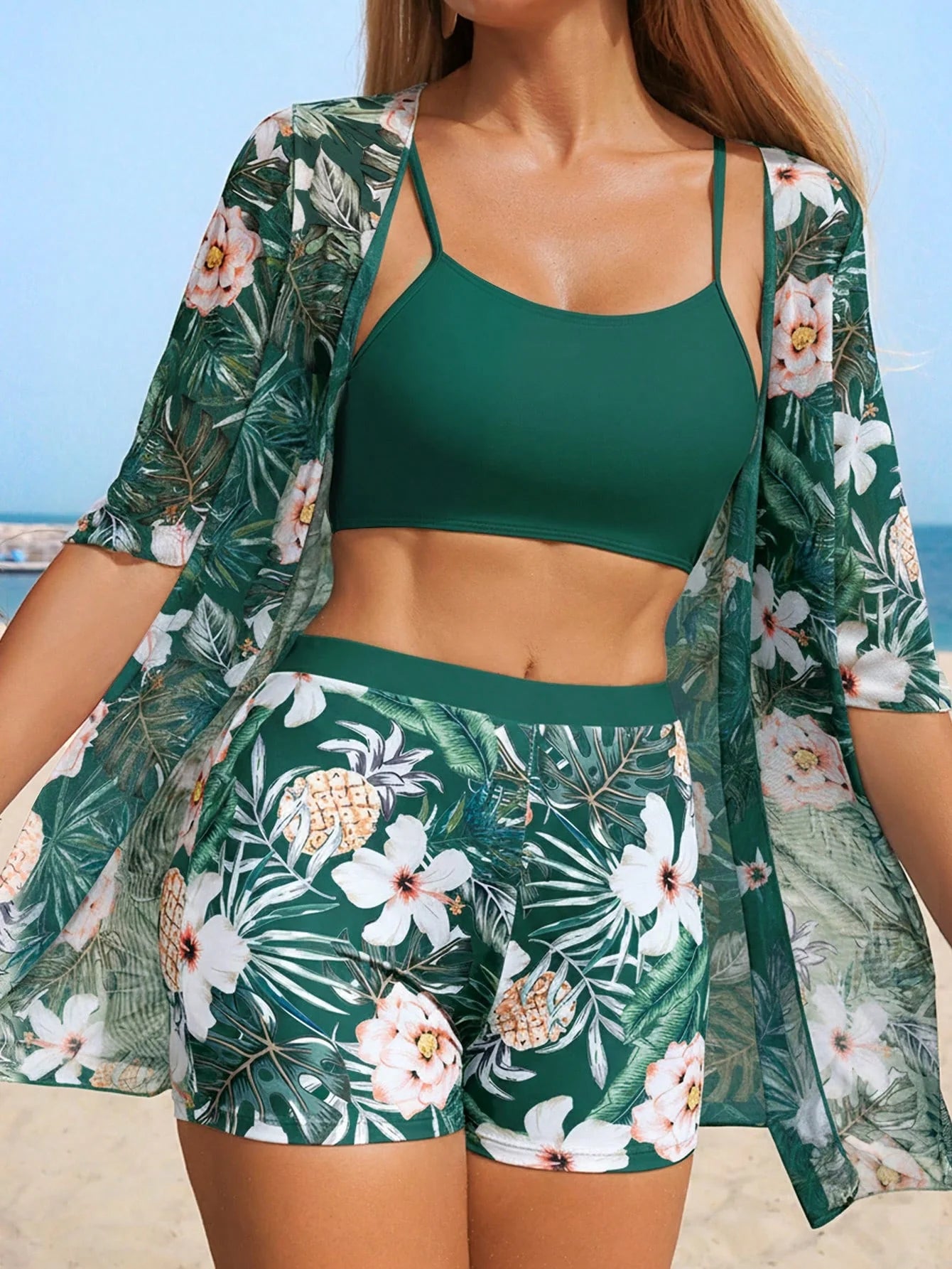 Conjunto Biquíni 3 Peças Íris