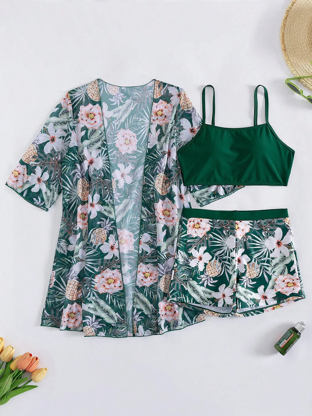 Conjunto Biquíni 3 Peças Íris