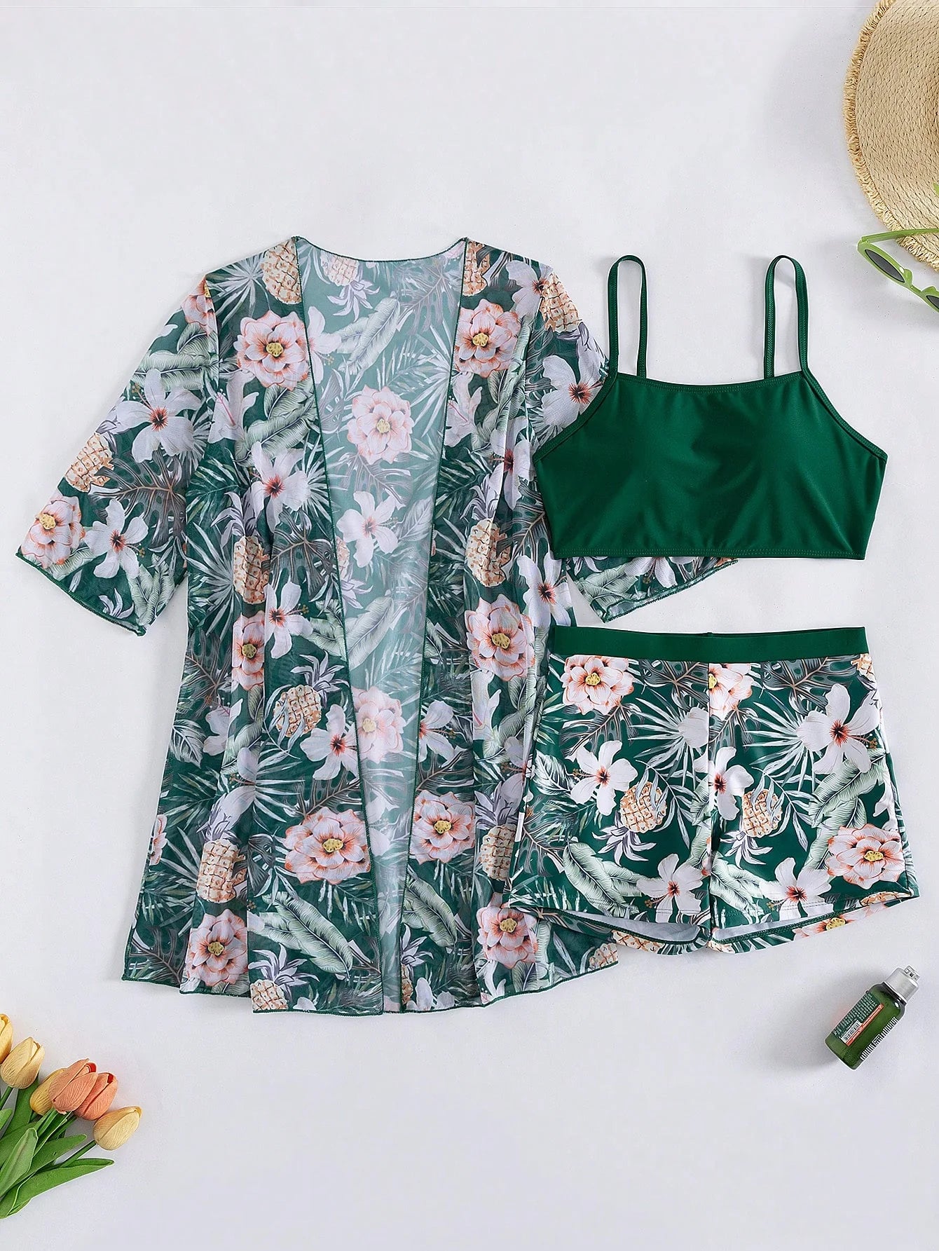 Conjunto Biquíni 3 Peças Íris