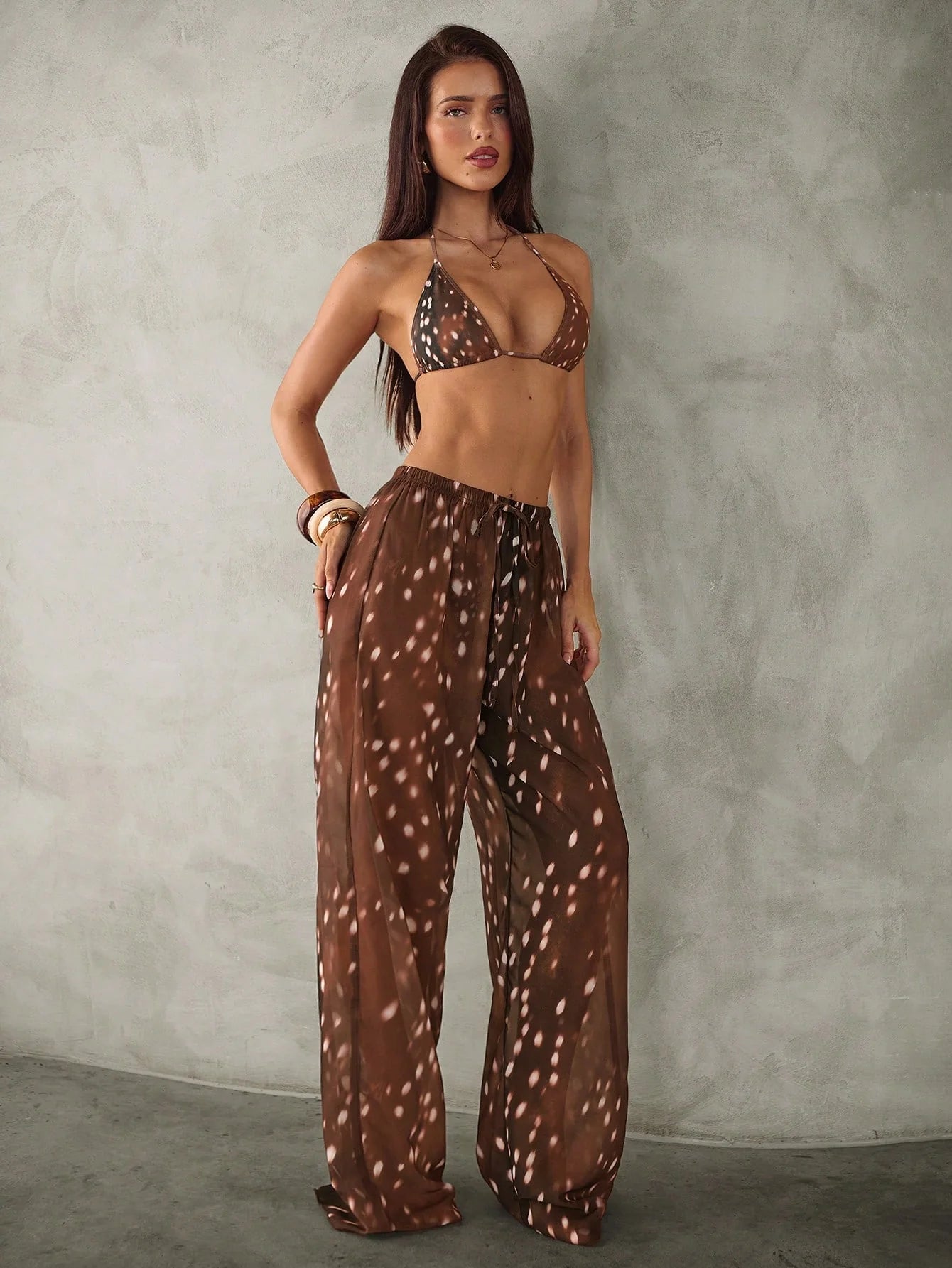Calça de Praia Tropical Clarice