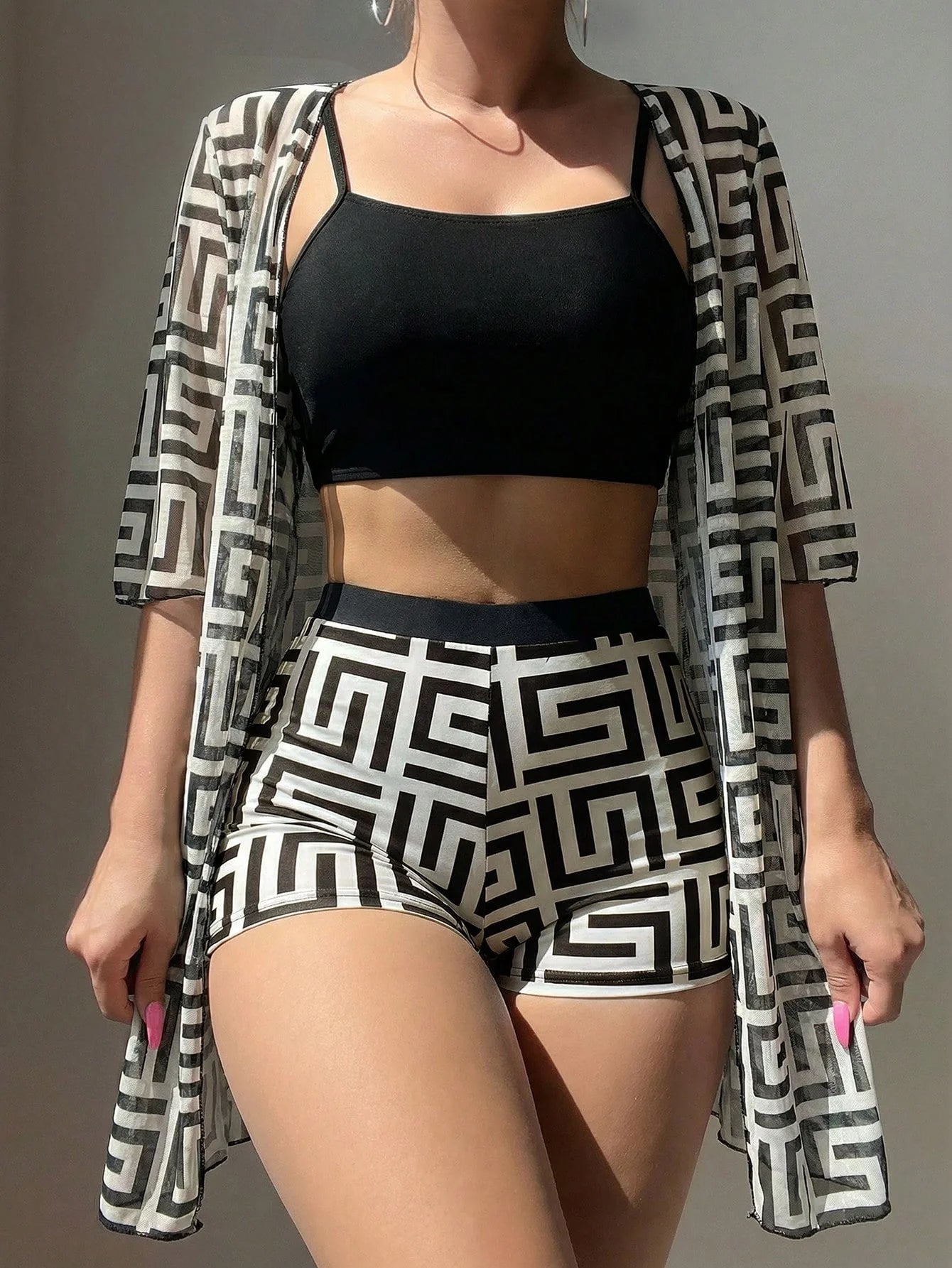 Conjunto Biquíni 3 Peças Íris