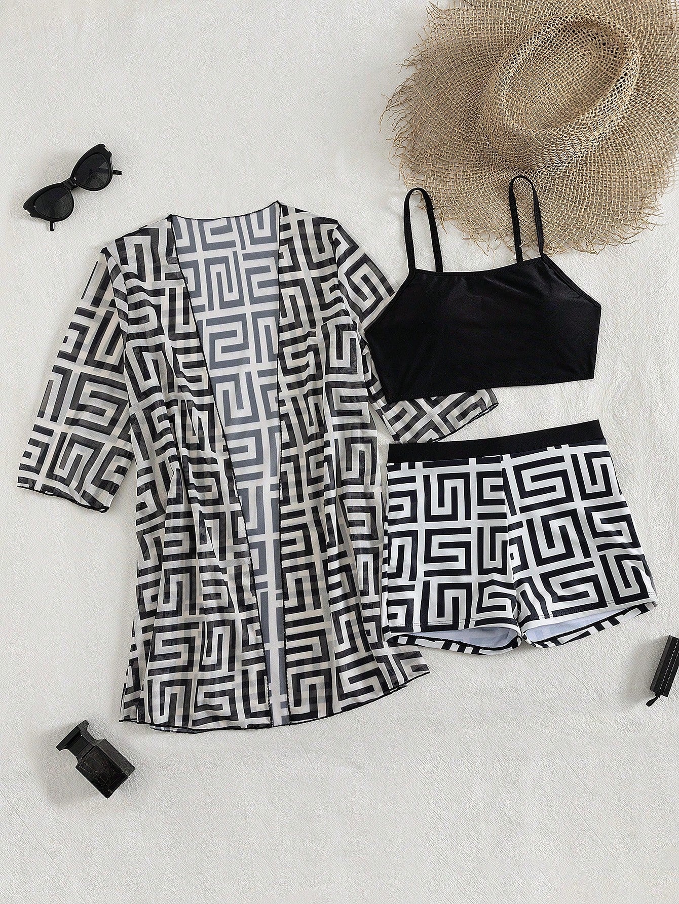 Conjunto Biquíni 3 Peças Íris