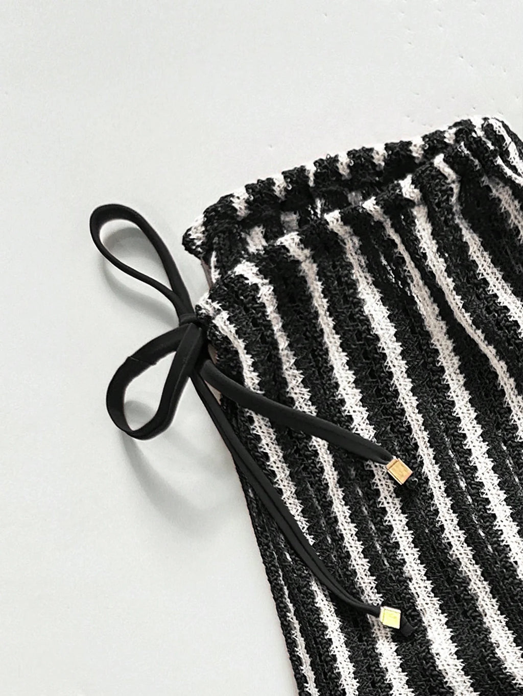 Conjunto Biquíni 3 Peças Tricô Elegante Ariela