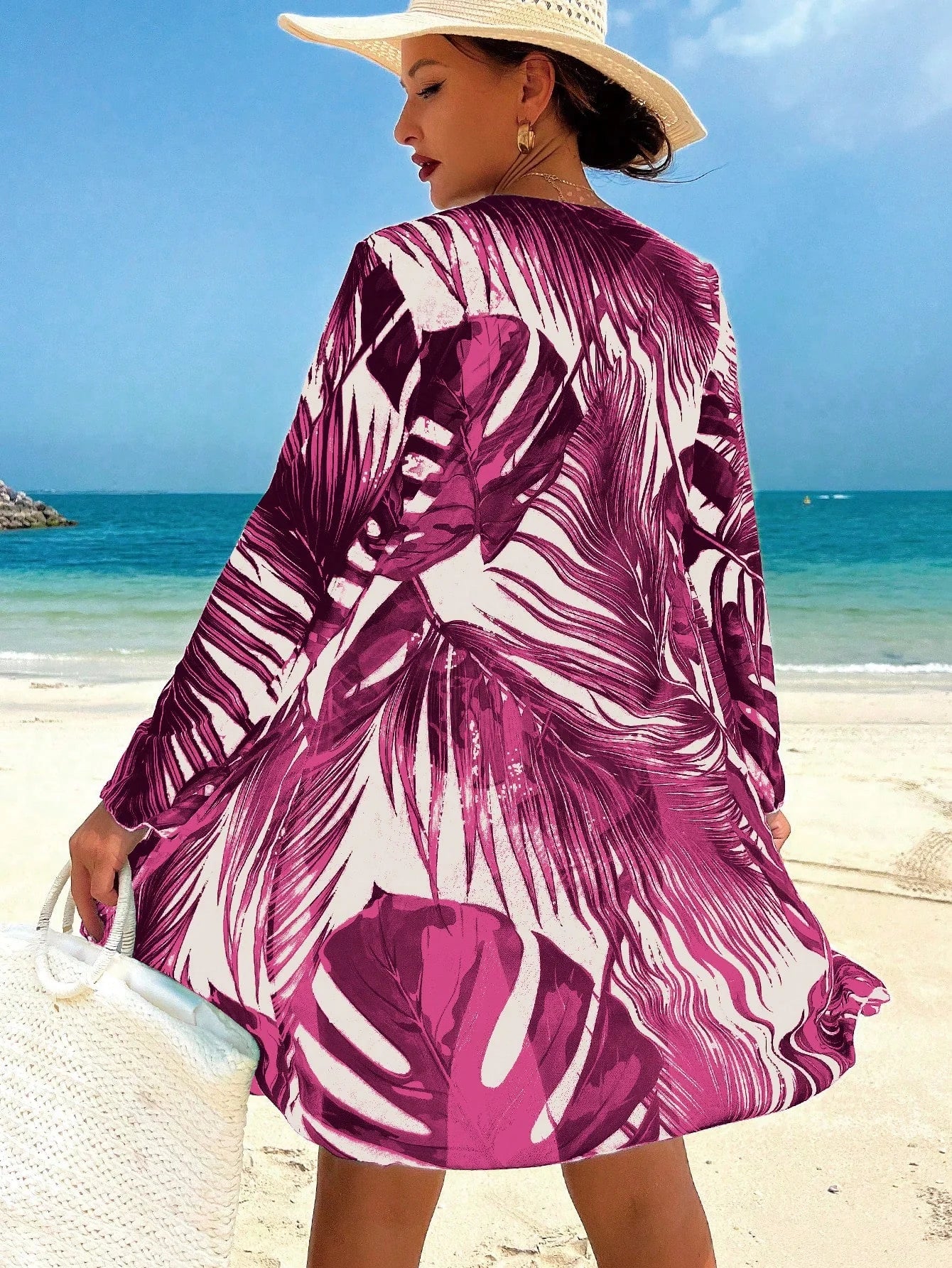 Conjunto Biquíni Tropical 3 Peças Laura