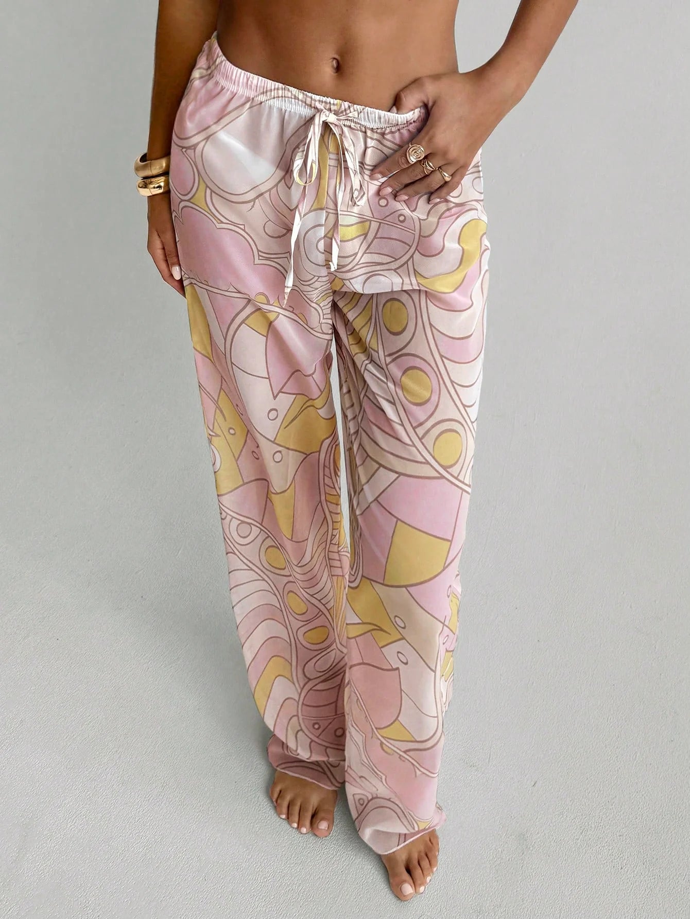 Calça de Praia Tropical Clarice