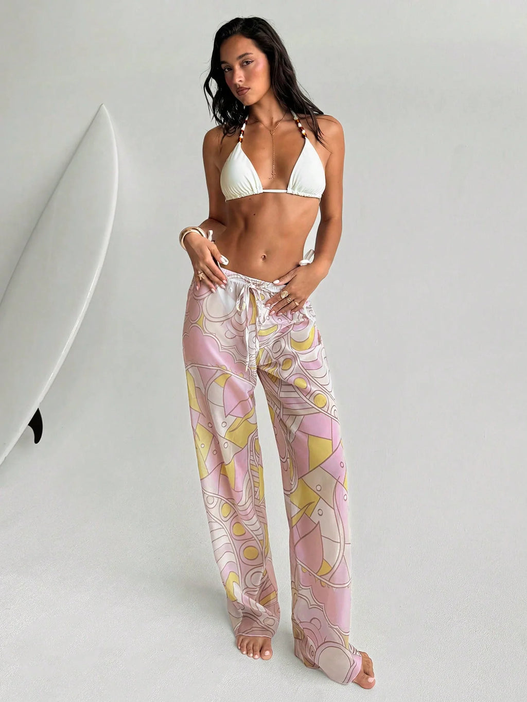 Calça de Praia Tropical Clarice