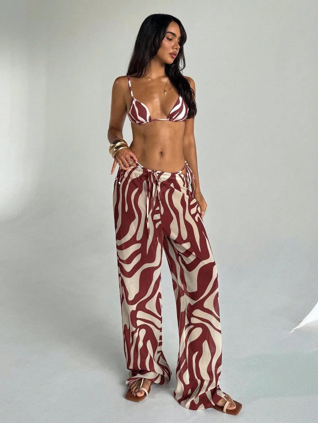 Calça de Praia Tropical Clarice