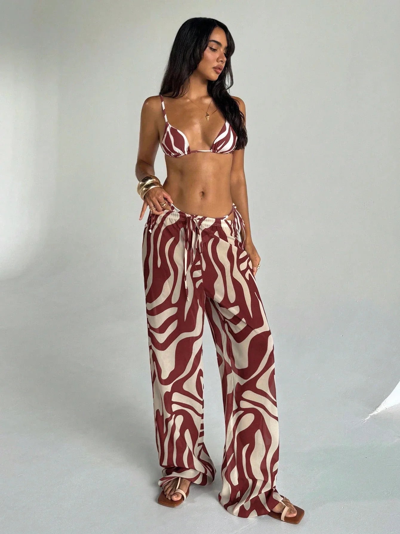Calça de Praia Tropical Clarice