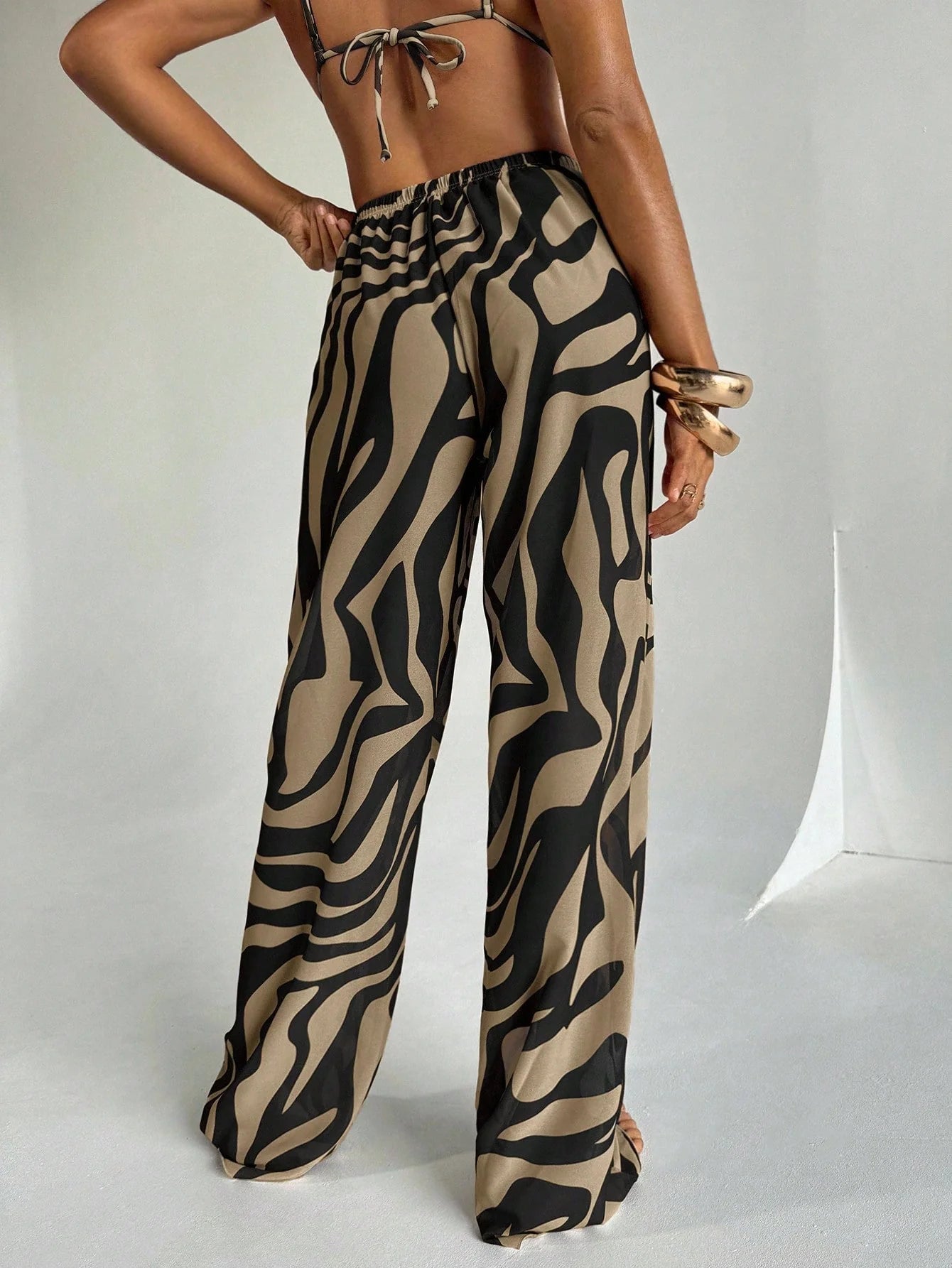 Calça de Praia Tropical Clarice
