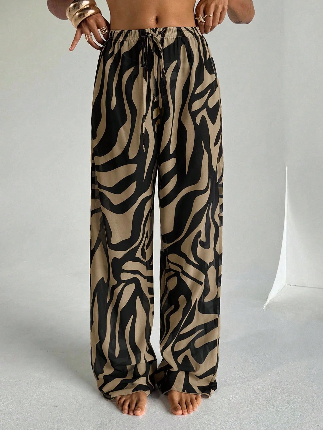 Calça de Praia Tropical Clarice