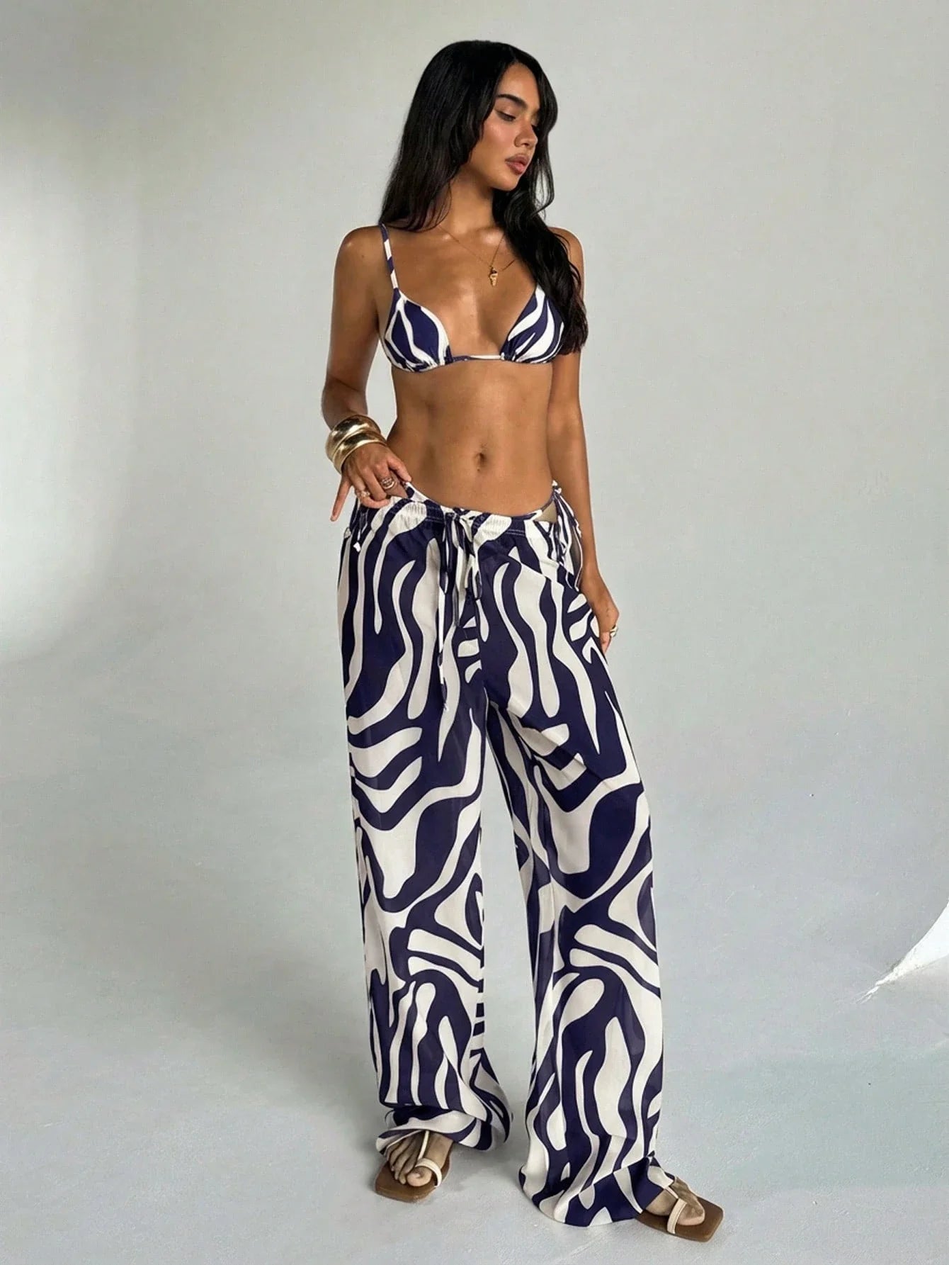 Calça de Praia Tropical Clarice