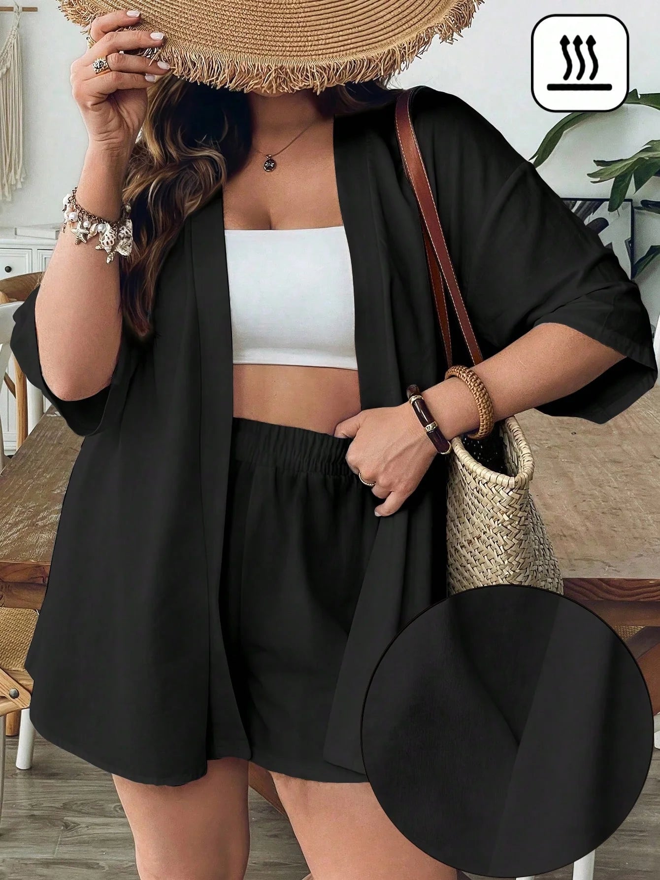 Conjunto de Saída 2 Peças Plus Size Lais