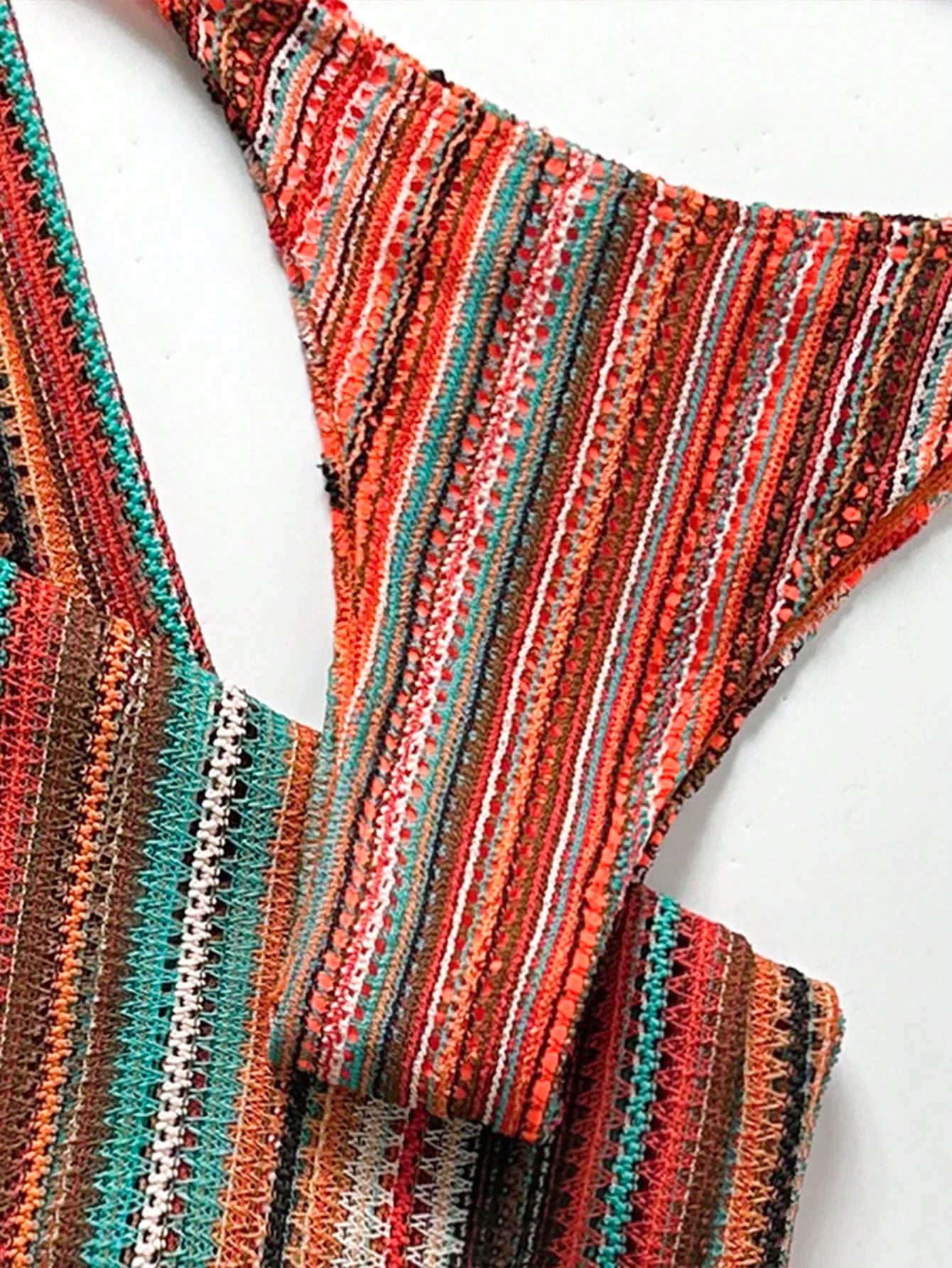 Conjunto Biquíni 3 Peças Tricô Elegante Ariela