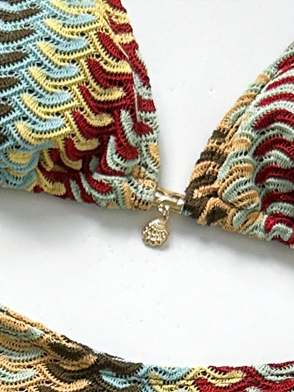 Conjunto Biquíni 3 Peças Tricô Elegante Ariela