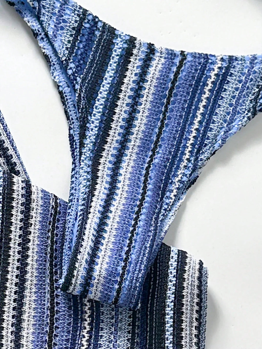 Conjunto Biquíni 3 Peças Tricô Elegante Ariela