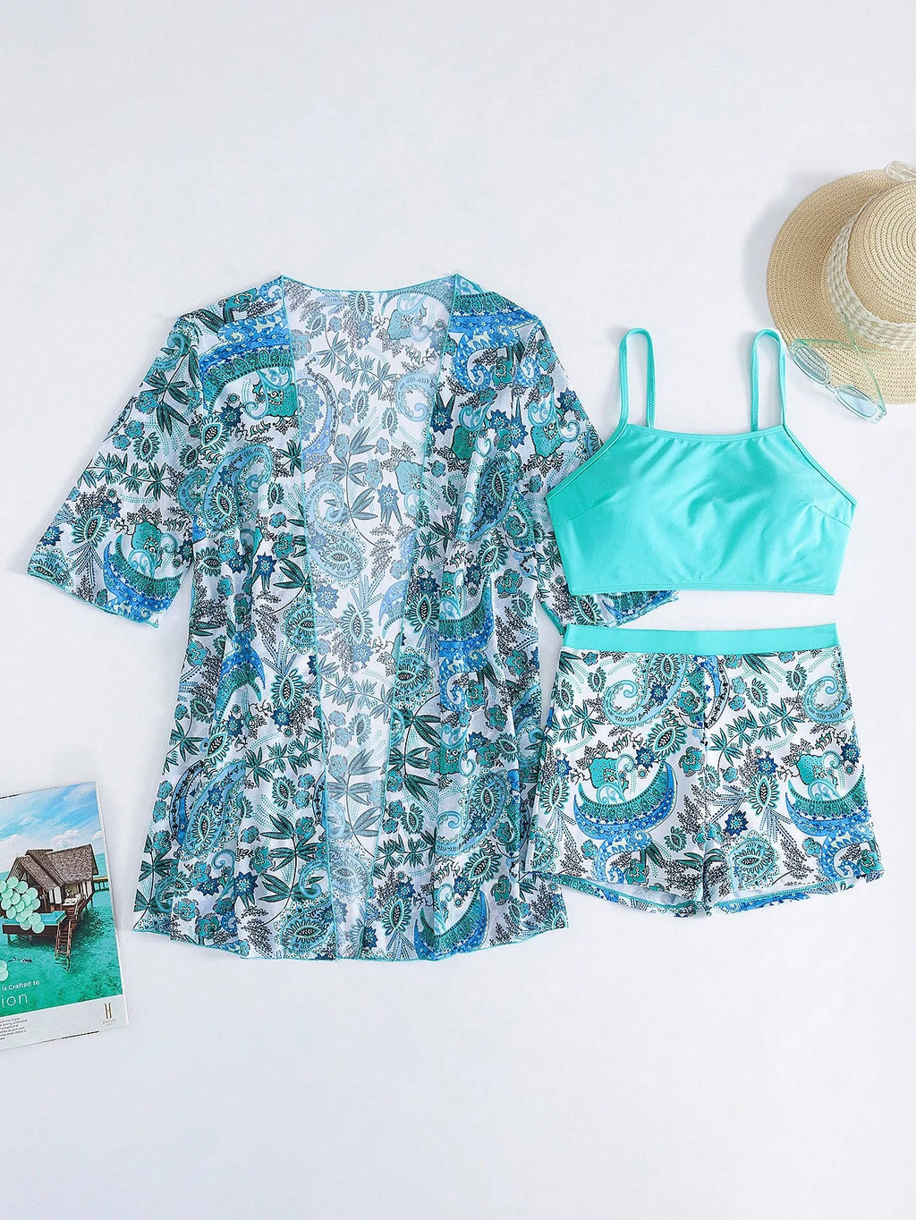 Conjunto Biquíni 3 Peças Íris
