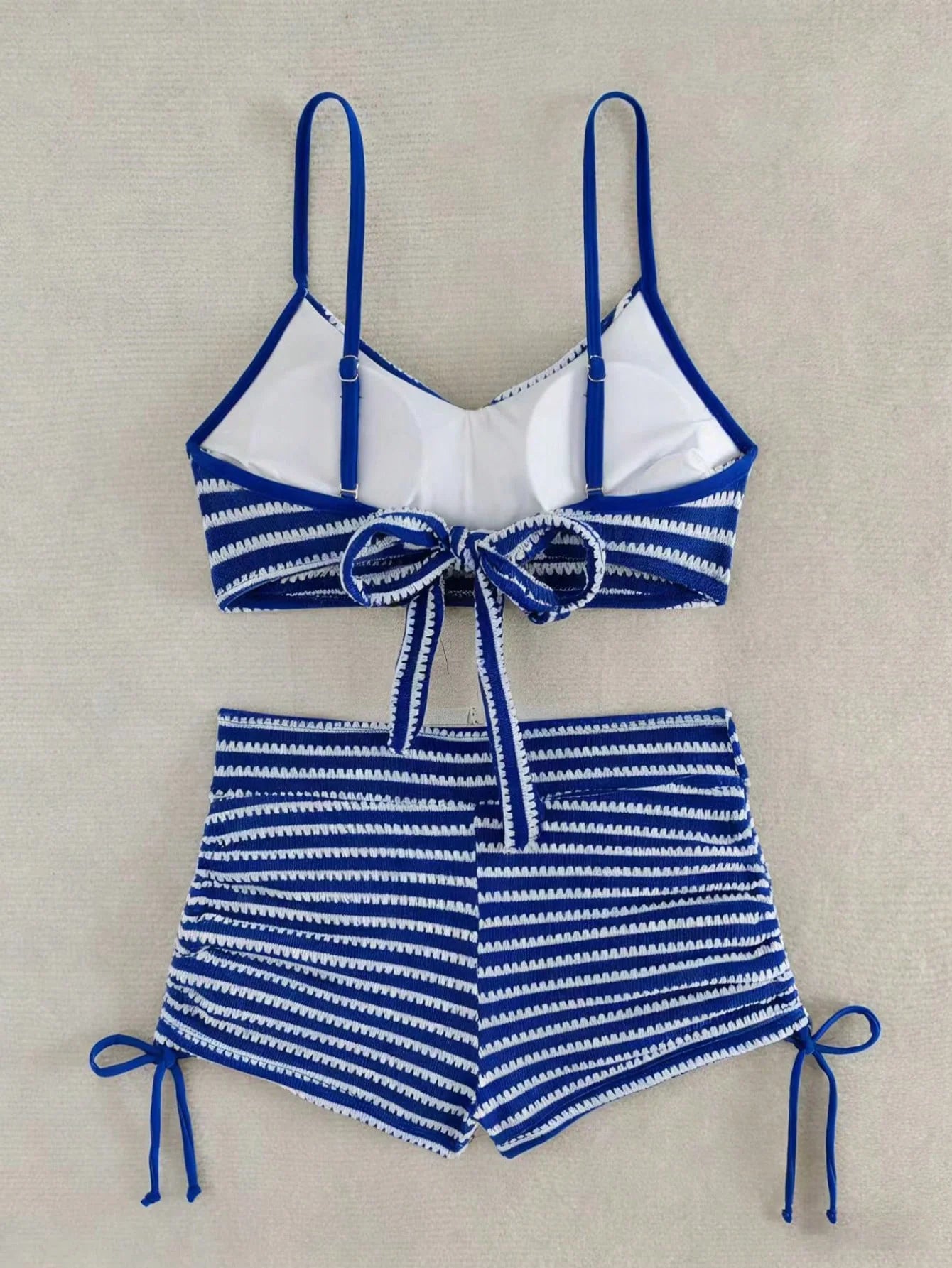 Conjunto Biquíni Shorts 2 Peças Texturizado Alice