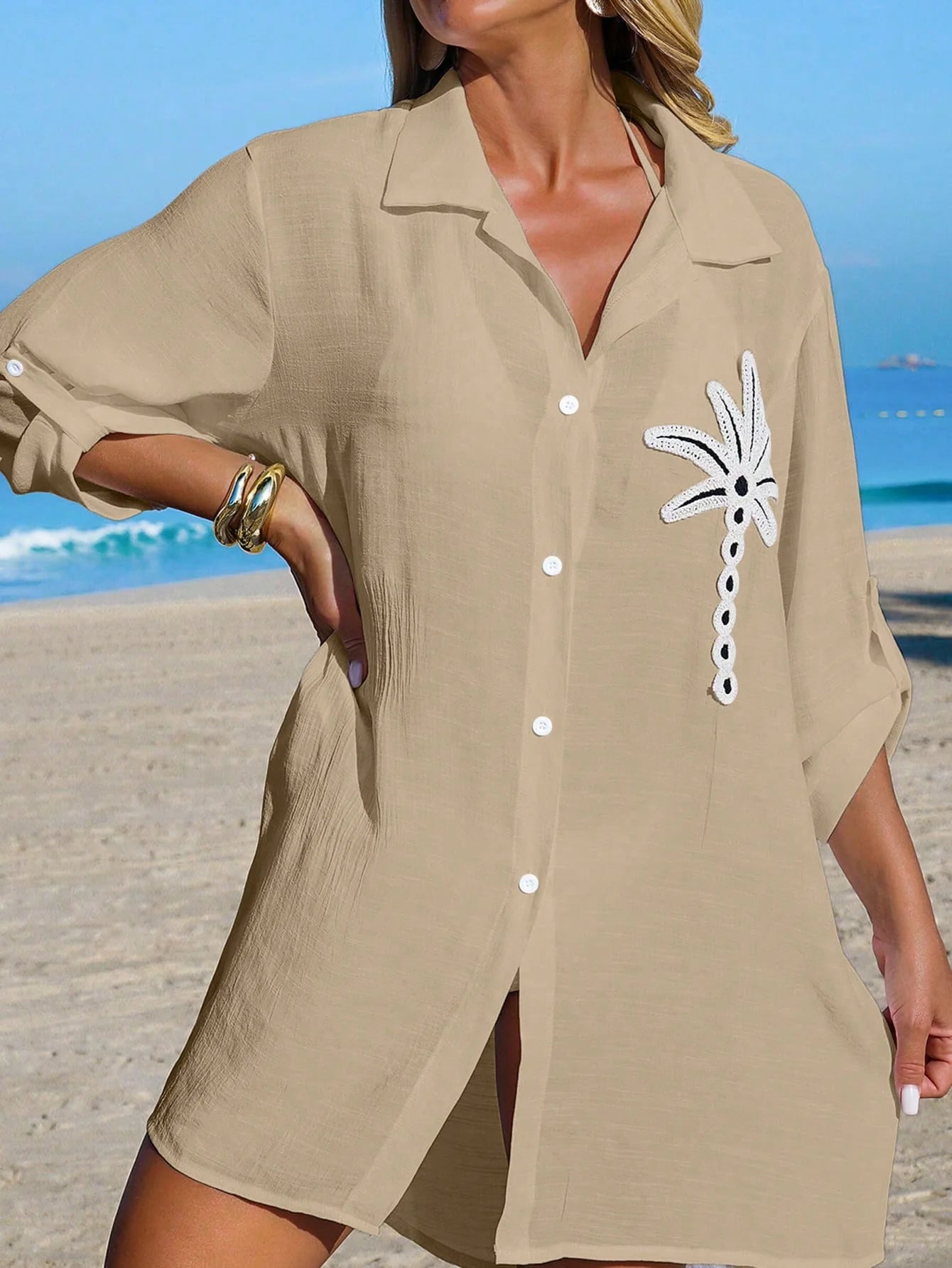 Kimono Camisa Flora