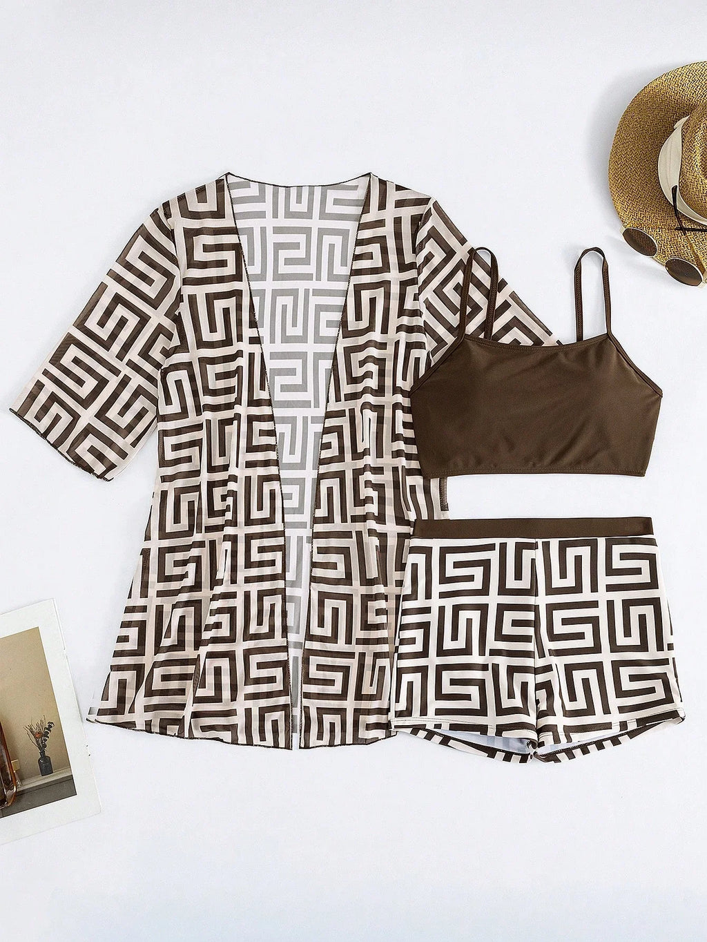Conjunto Biquíni 3 Peças Íris