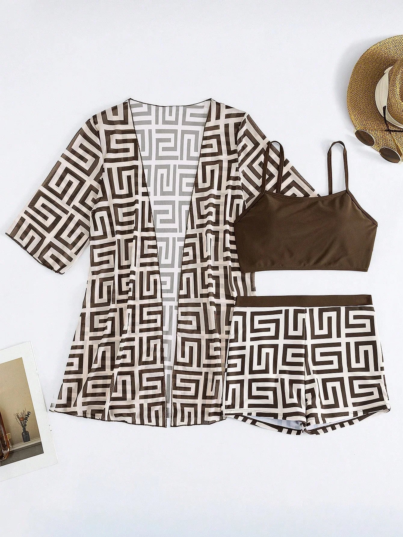 Conjunto Biquíni 3 Peças Íris