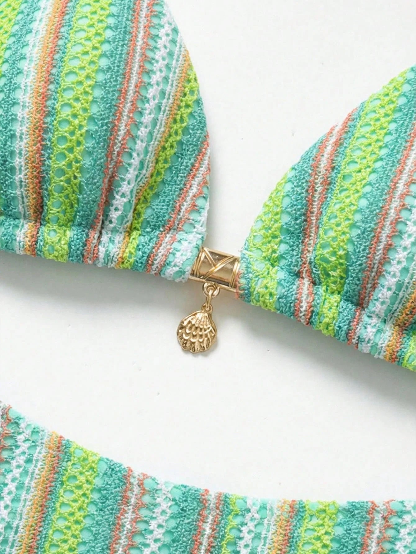 Conjunto Biquíni 3 Peças Tricô Elegante Ariela