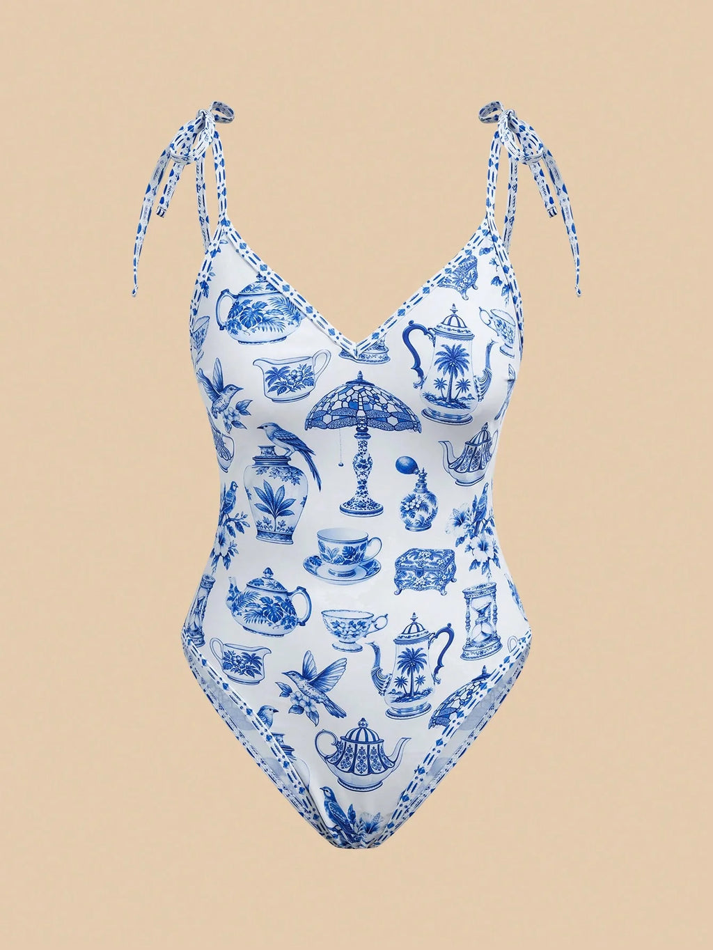 Maiô Minimalista Tropical Francesca